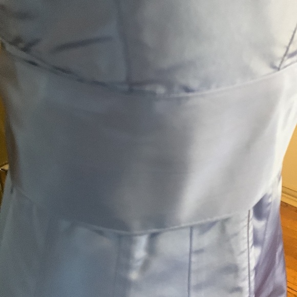 Teri John Women's 💯 Blue Silk Formal Dress, 4 - Picture 9 of 11